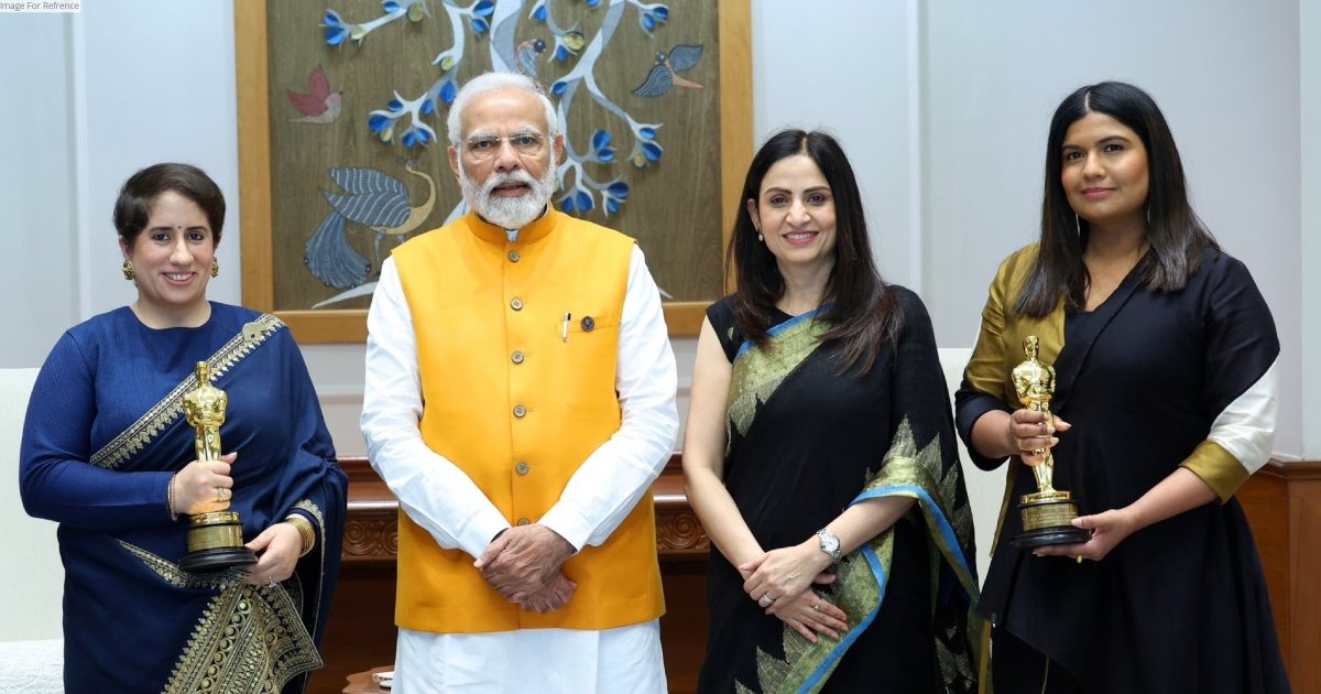 PM Modi meets Oscar winners 'The Elephant Whisperers' producer Guneet Monga, director Kartiki Gonsalves